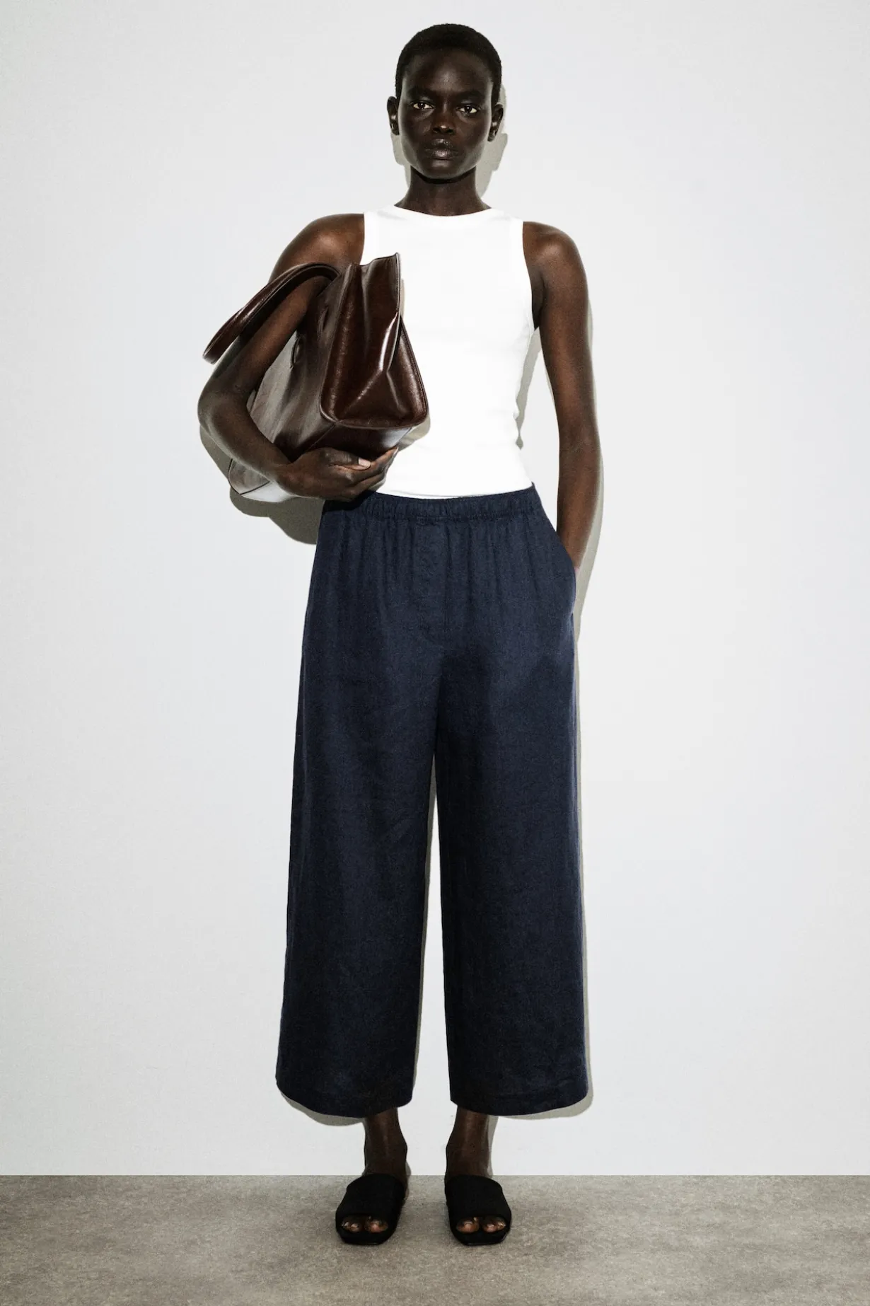 CULOTTES AUS LEINEN