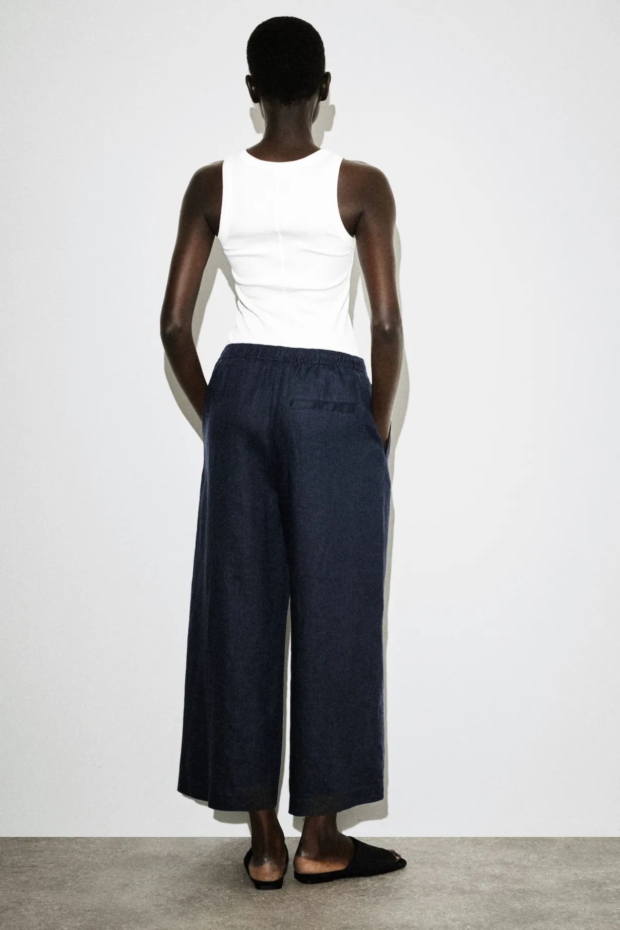 CULOTTES AUS LEINEN