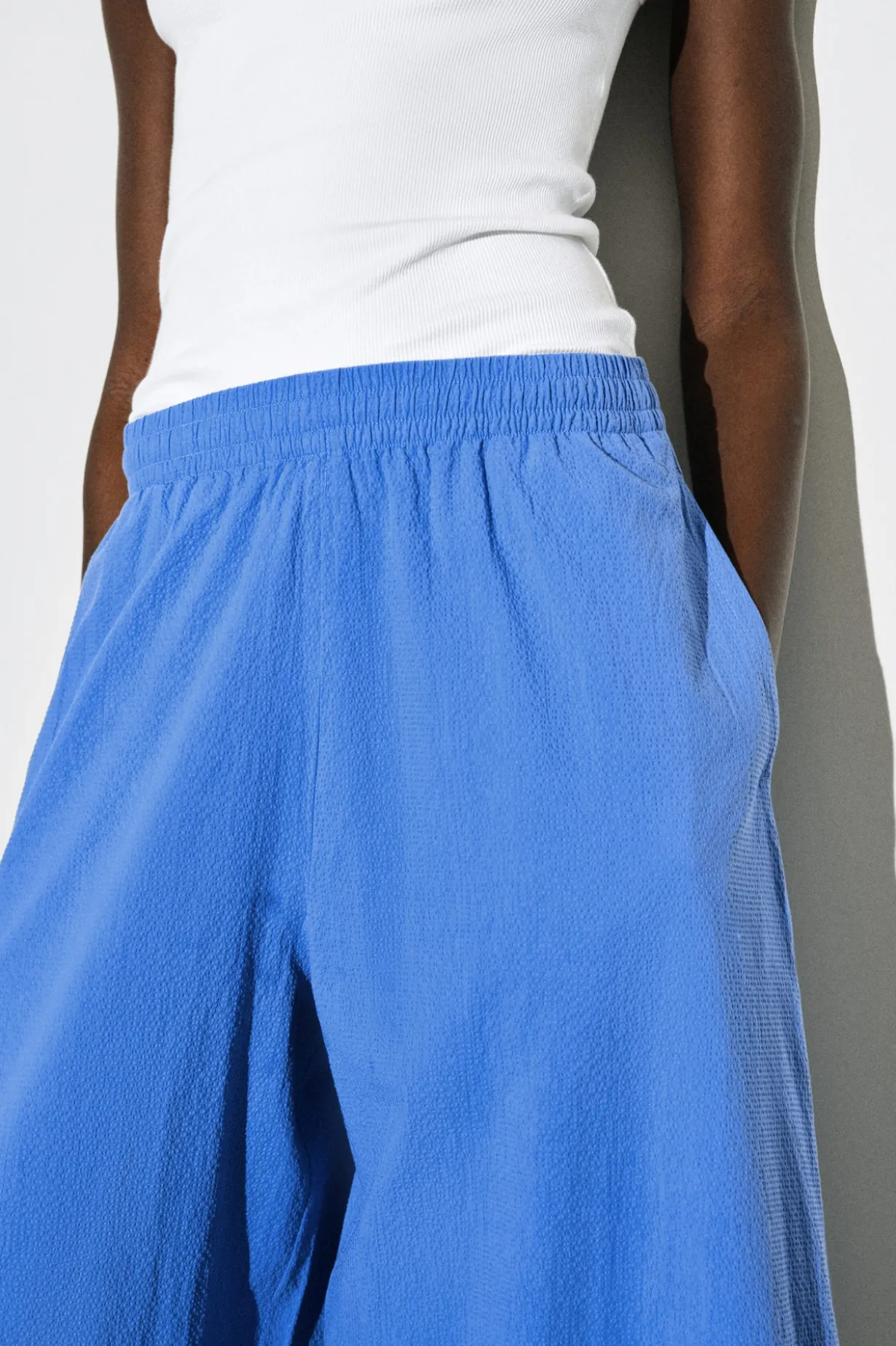 CULOTTES AUS SEERSUCKER
