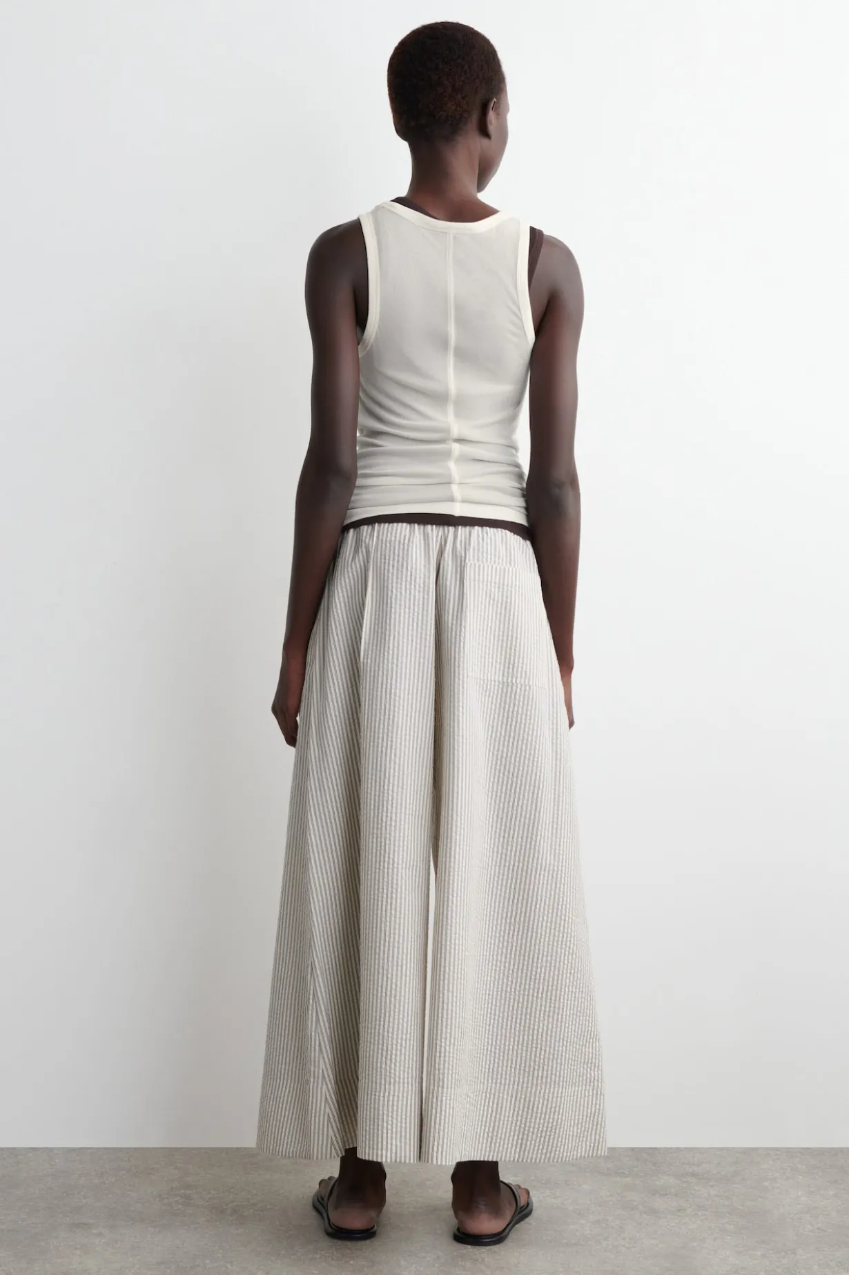 CULOTTES AUS SEERSUCKER