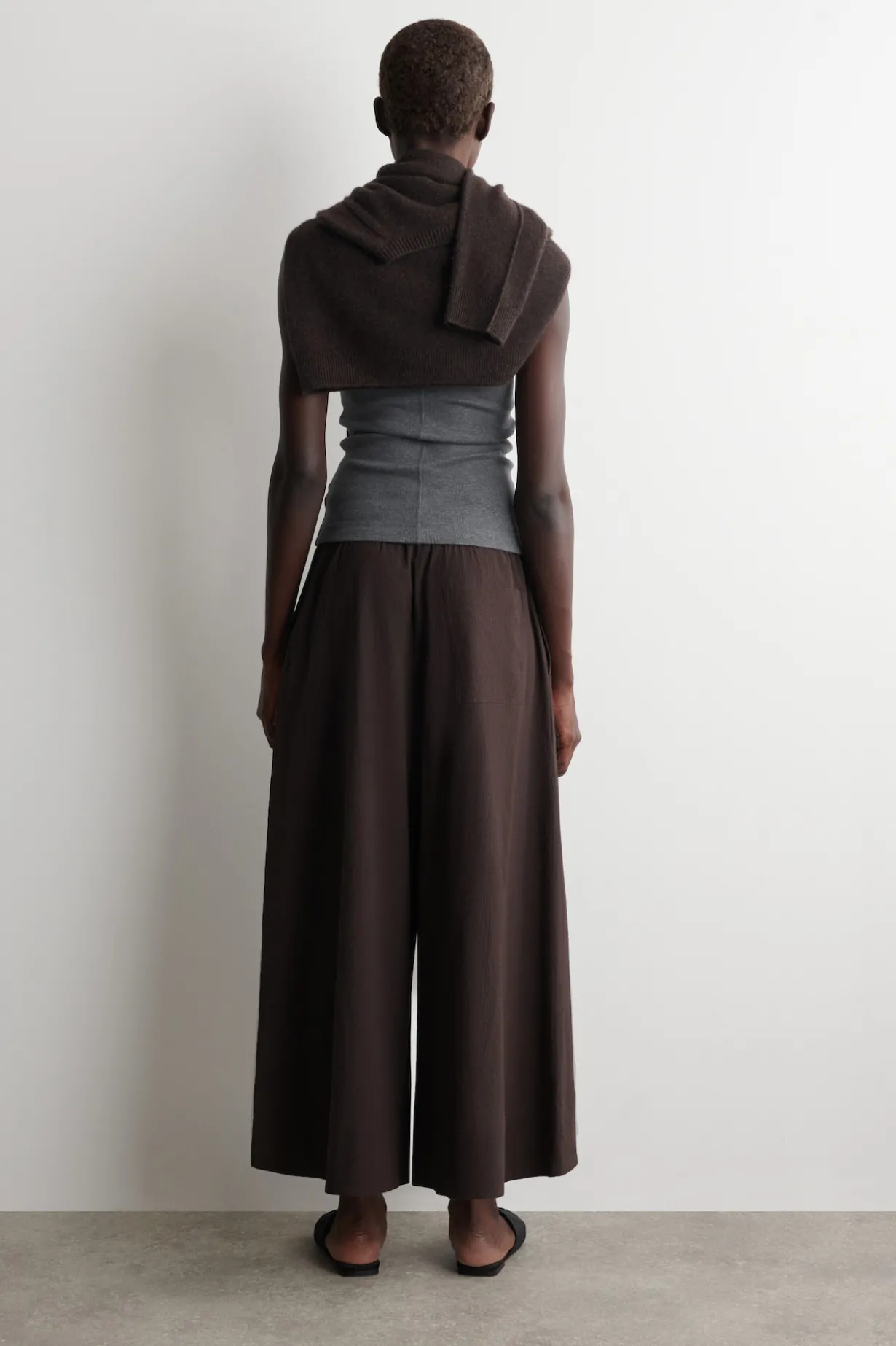 CULOTTES AUS SEERSUCKER