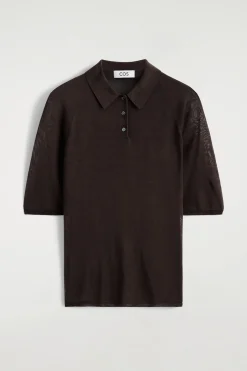 DAS TRANSPARENTE POLOHEMD AUS SEIDE