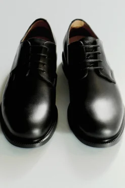 DERBY SCHUHE AUS LEDER