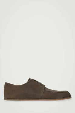 DERBY SCHUHE AUS VELOURSLEDER
