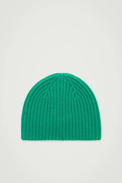 DIE GERIPPTE KASCHMIR-BEANIE