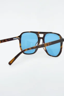 ECKIGE OVERSIZED-PILOTENSONNENBRILLE