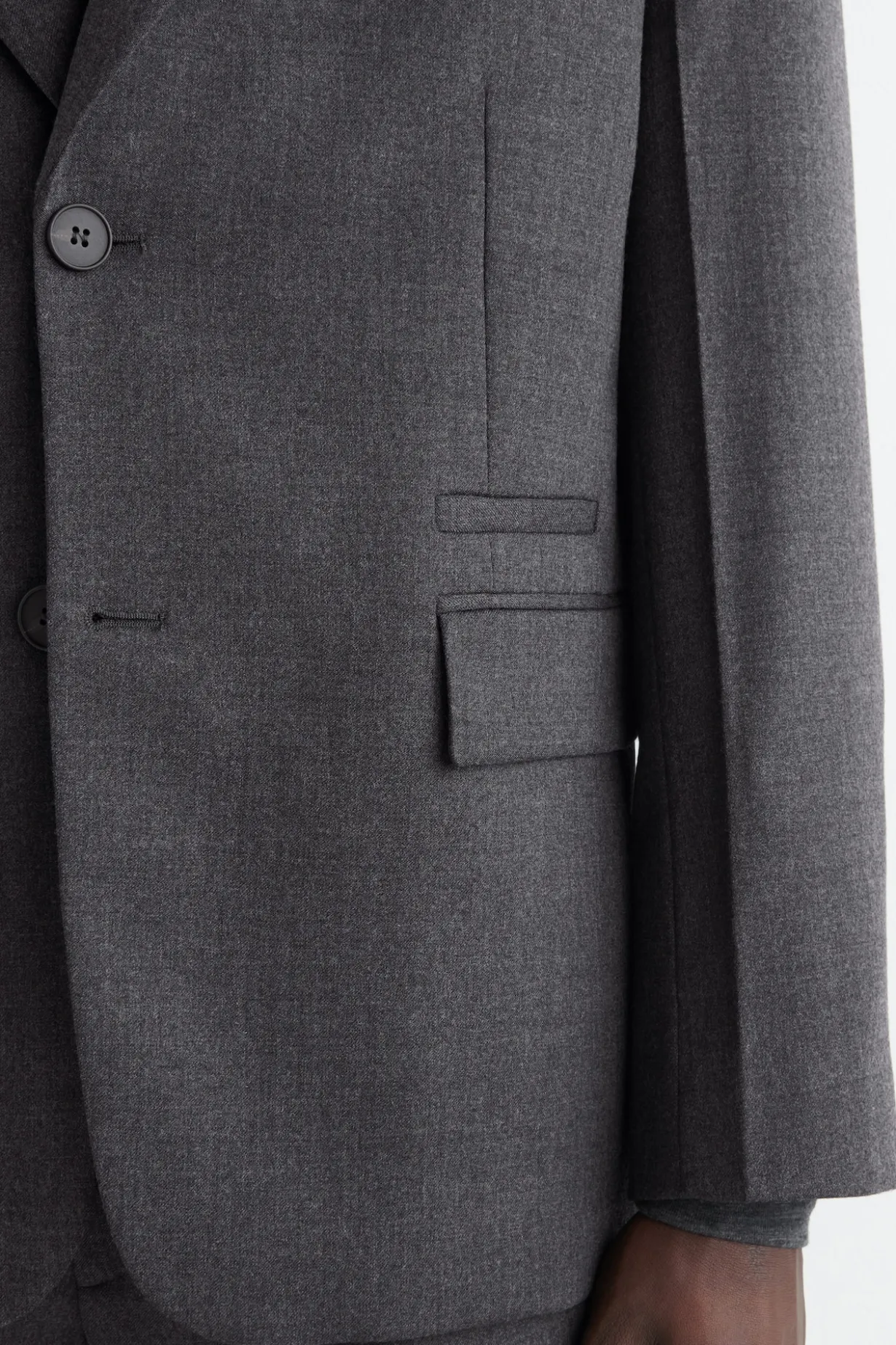 EINREIHIGER WOLLBLAZER