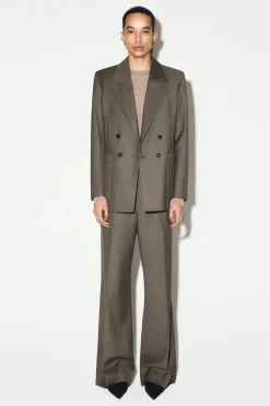 ELEGANTE BOOTCUT-HOSE AUS WOLL-TWILL