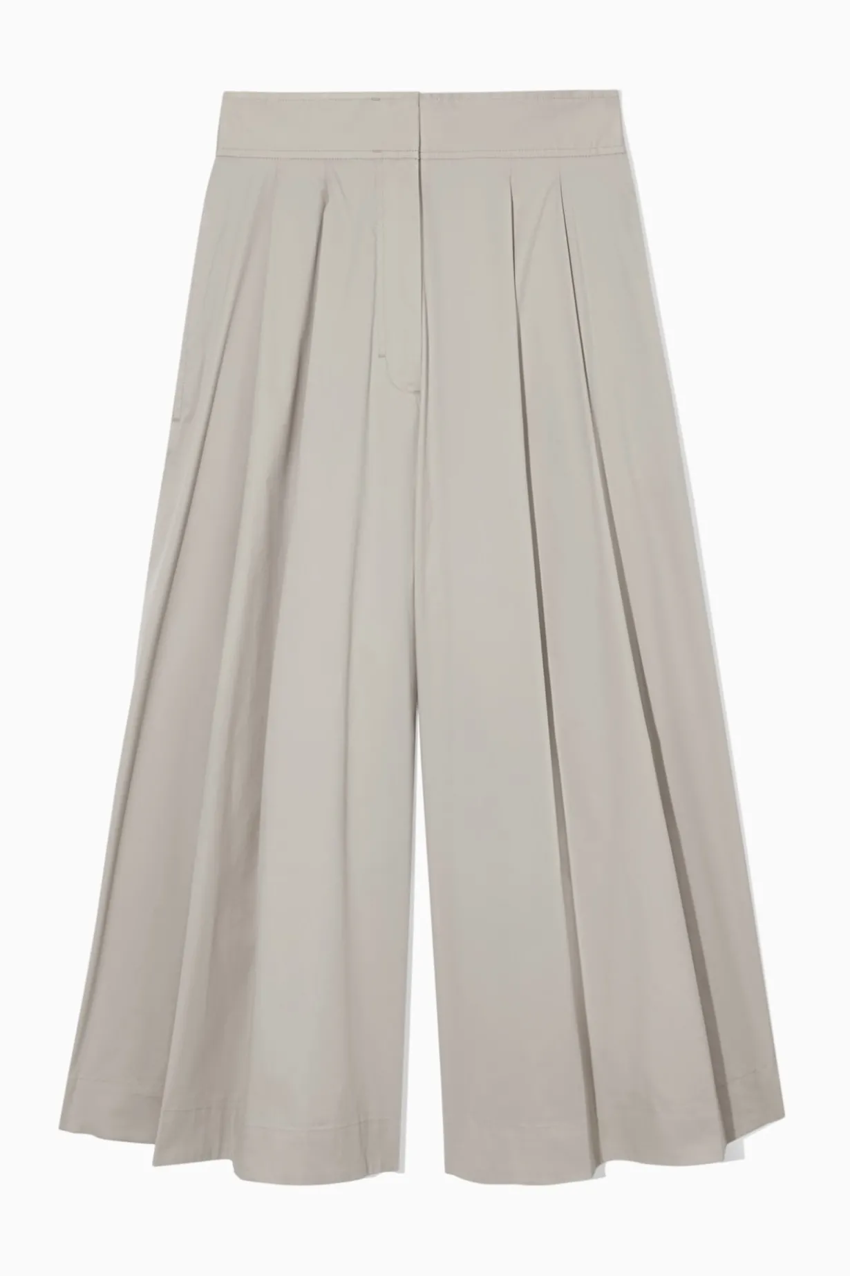ELEGANTE CULOTTES MIT FALTEN