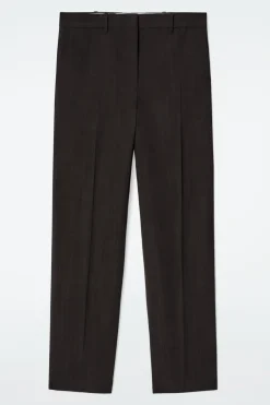 ELEGANTE, FLIESSENDE HOSE AUS WOLLE
