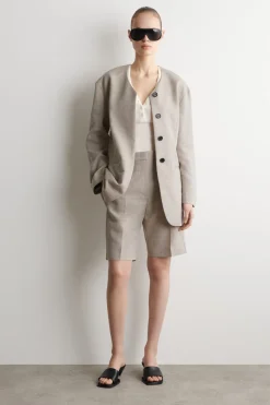 ELEGANTE LEINEN-SHORTS