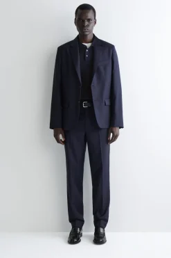 ELEGANTE WOLLHOSE MIT GERADEM BEIN