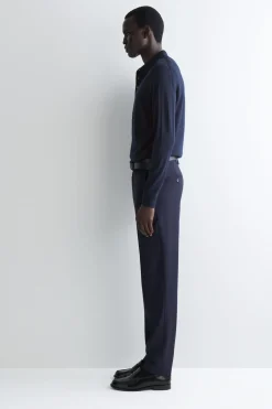 ELEGANTE WOLLHOSE MIT GERADEM BEIN