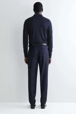 ELEGANTE WOLLHOSE MIT GERADEM BEIN