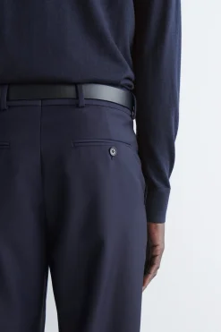 ELEGANTE WOLLHOSE MIT GERADEM BEIN