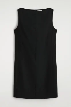 ELEGANTES MINIKLEID AUS MERINOWOLL-MIX