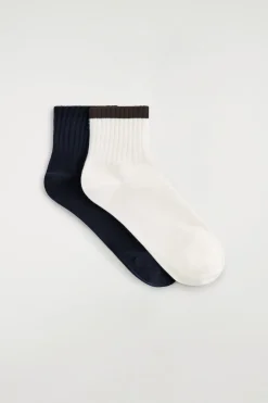 2ER-PACK GERIPPTE SPORTSOCKEN
