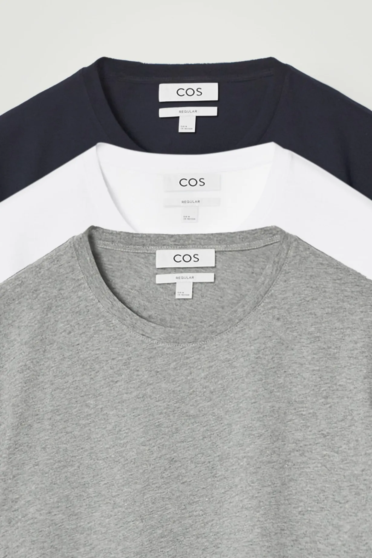3ER-PACK T-SHIRTS AUS BAUMWOLLE