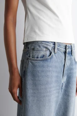 FACADE JEANS MIT GERADEM BEIN