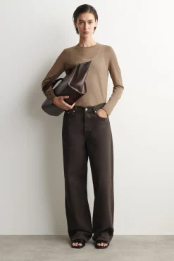 FACADE JEANS MIT GERADEM BEIN