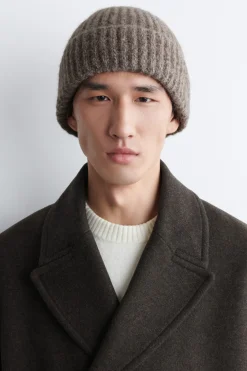 FISHERMAN-BEANIE AUS ALPAKAWOLLE