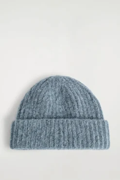 FISHERMAN-BEANIE AUS ALPAKAWOLLE