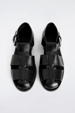 FISHERMAN-SANDALEN AUS LEDER
