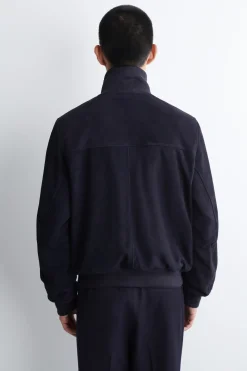 FLIEGERJACKE AUS VELOURSLEDER