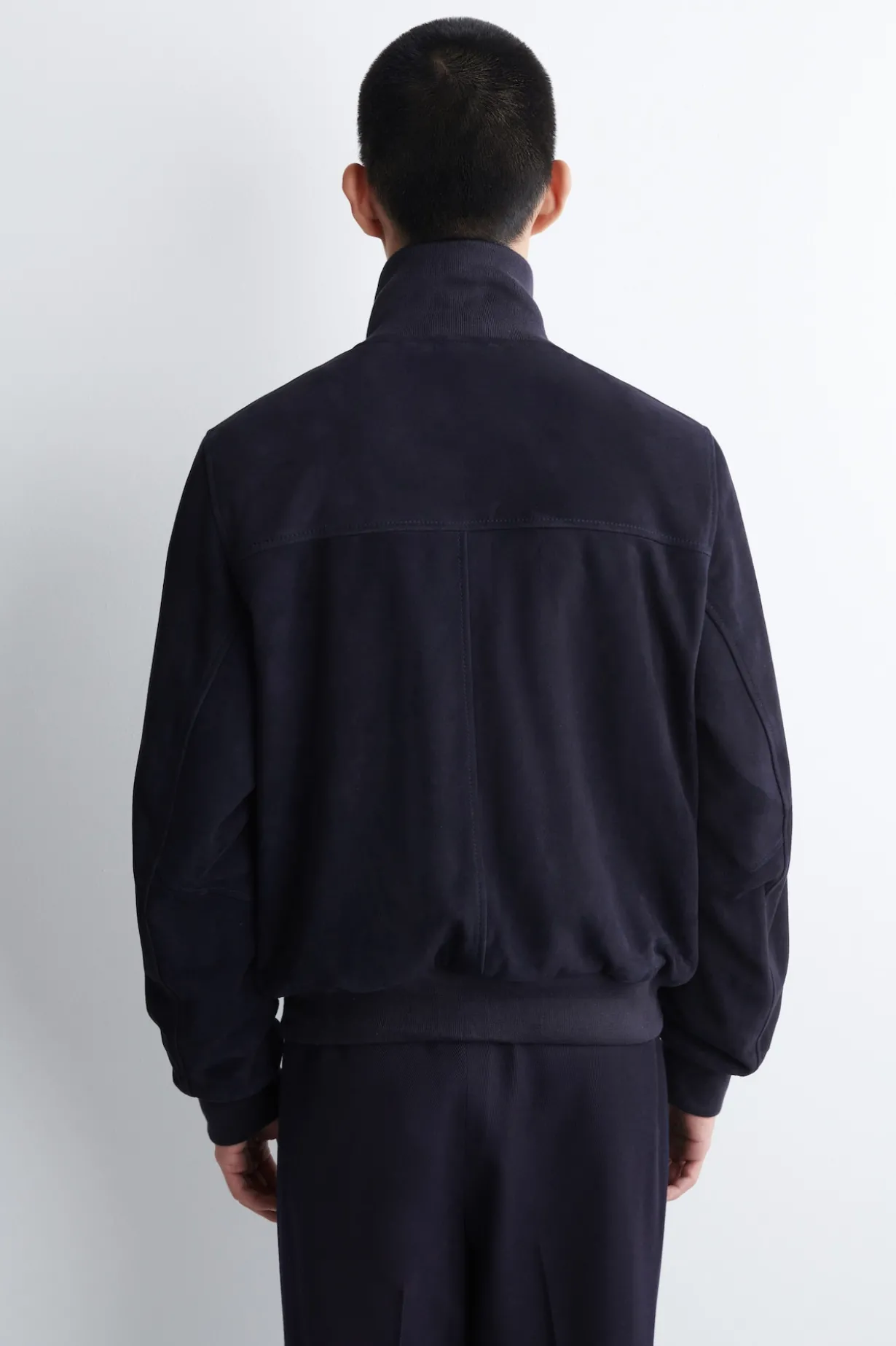 FLIEGERJACKE AUS VELOURSLEDER