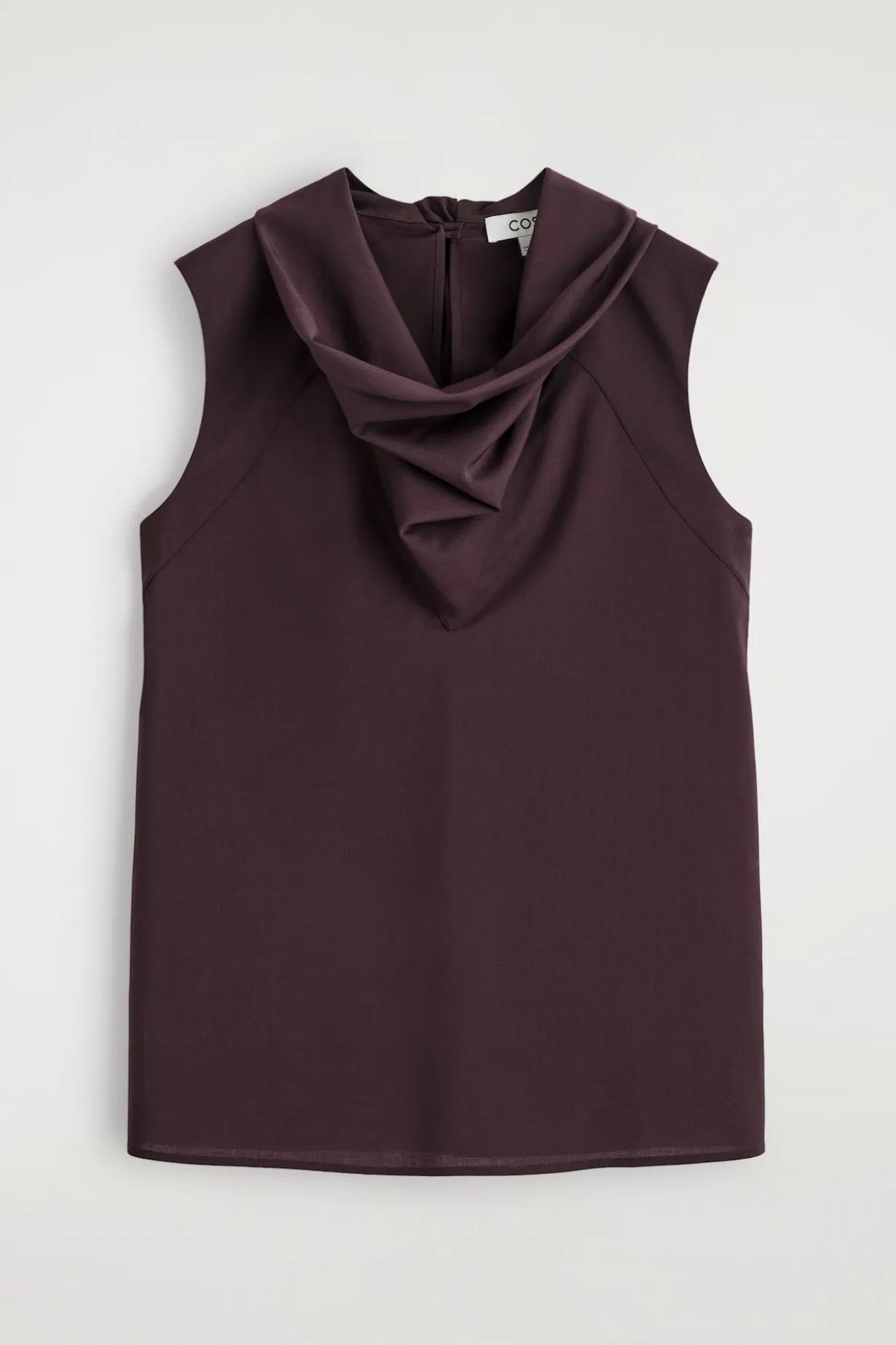 FLIESSENDE BLUSE MIT KRAGEN UND SCHAL