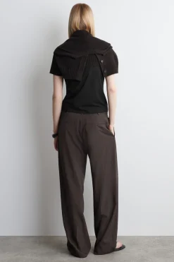FLIESSENDE HOSE MIT KORDELZUGBUND