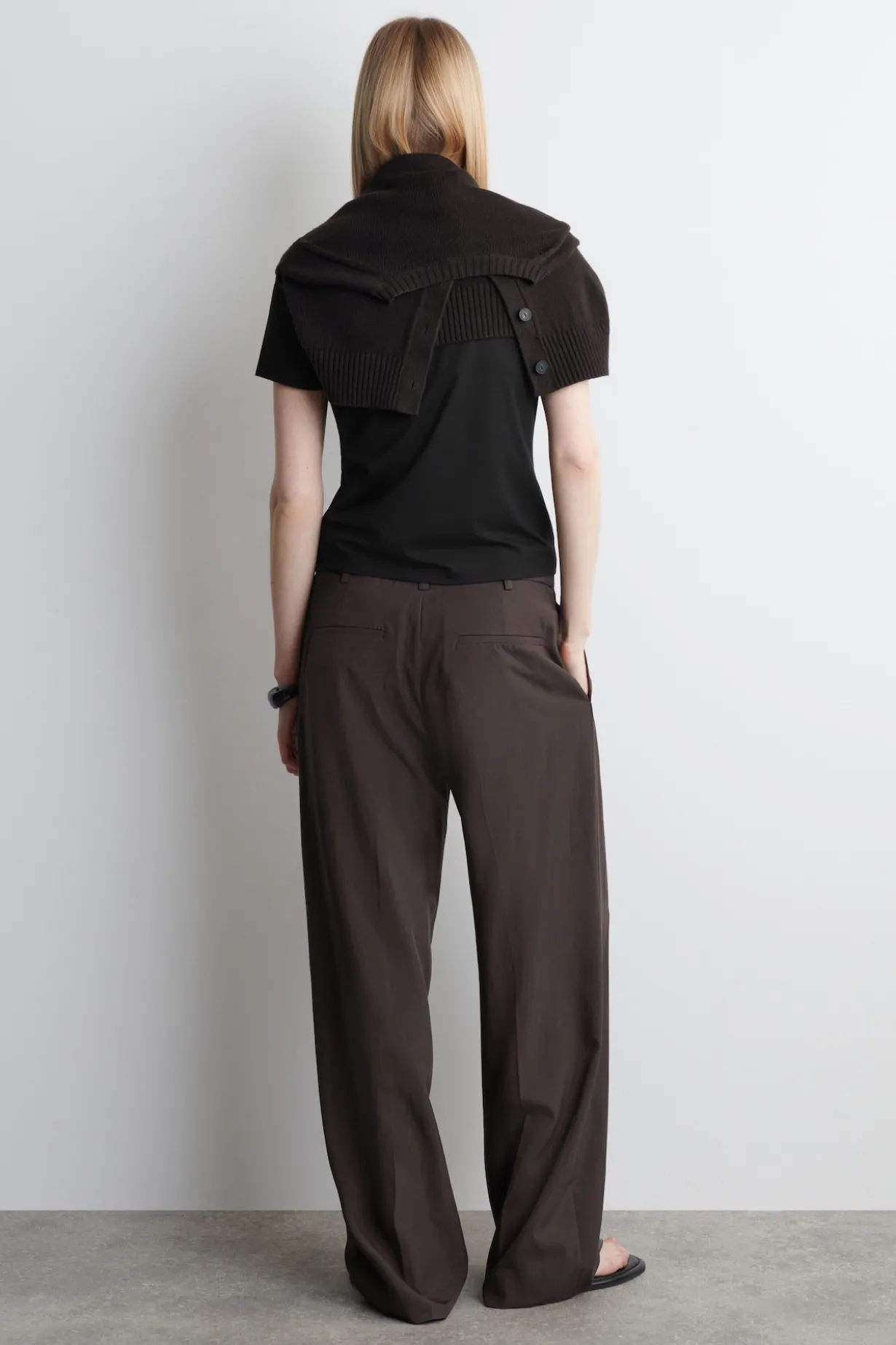 FLIESSENDE HOSE MIT KORDELZUGBUND
