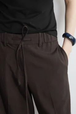 FLIESSENDE HOSE MIT KORDELZUGBUND