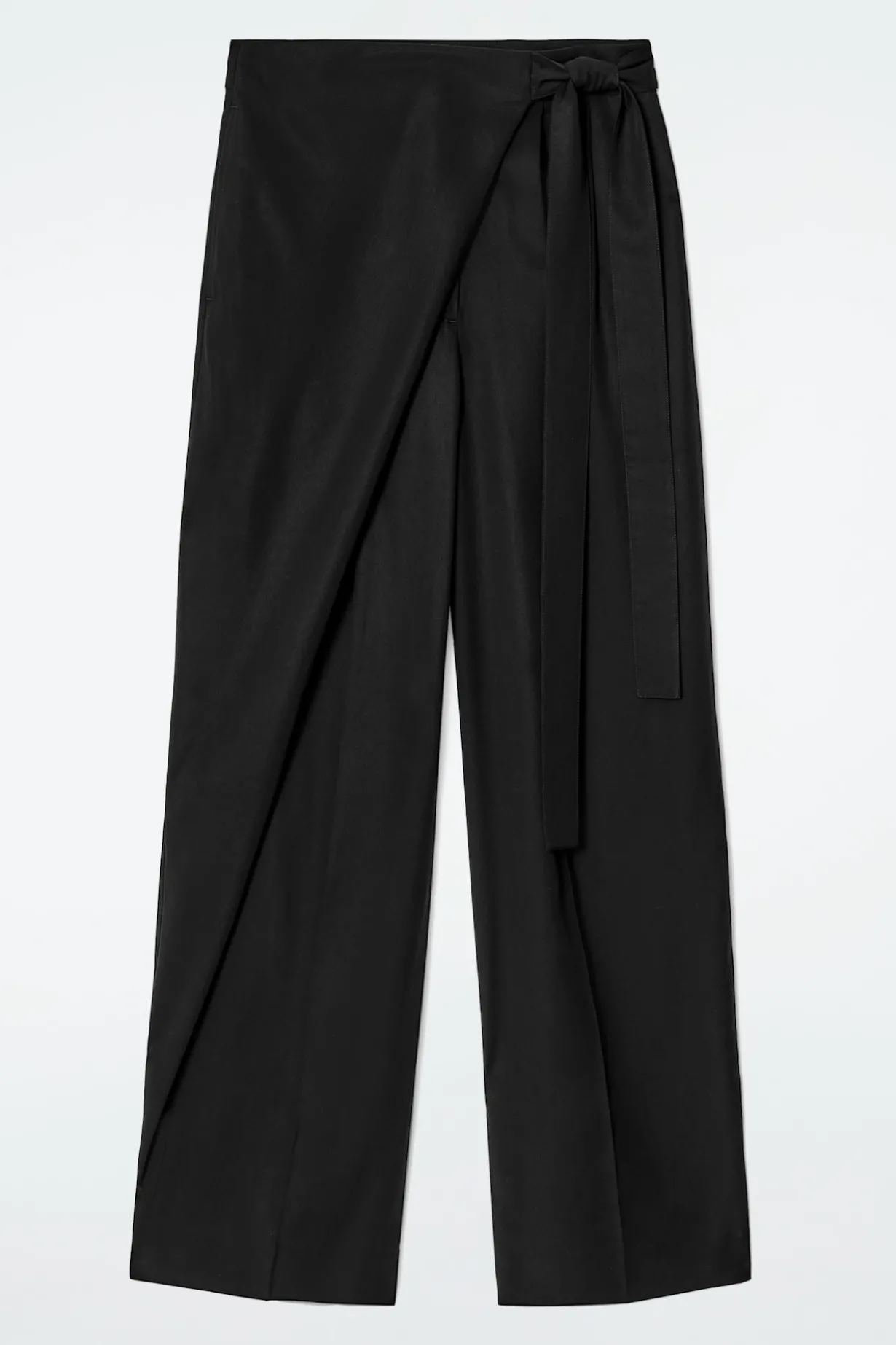 FLIESSENDE HOSE MIT WICKELFRONT