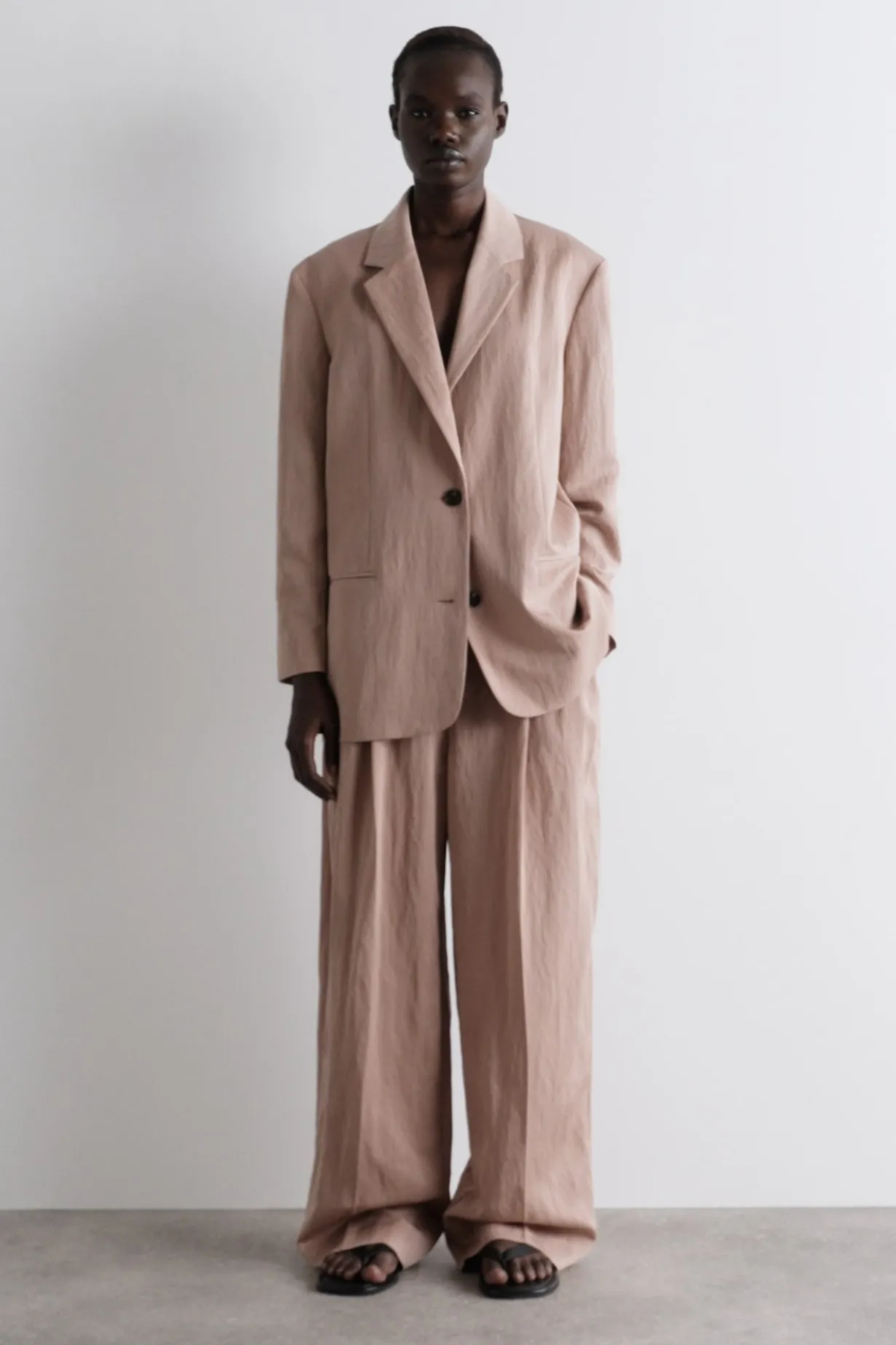 FLIESSENDER OVERSIZED-BLAZER