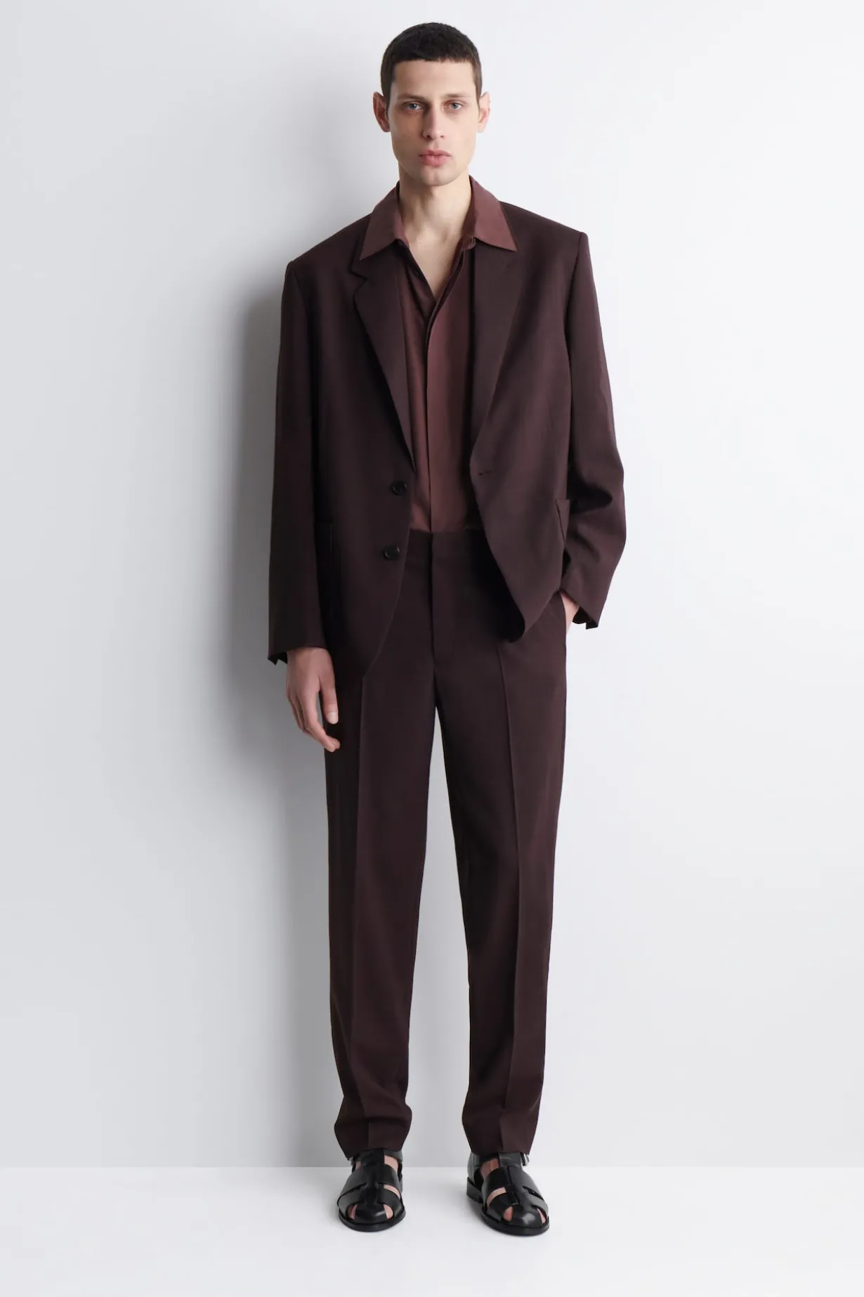 FLIESSENDER WOLLBLAZER