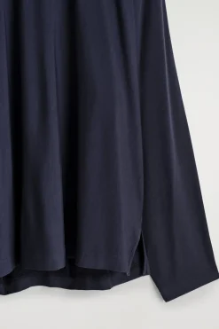 FLIESSENDES LANGARMSHIRT AUS JERSEY