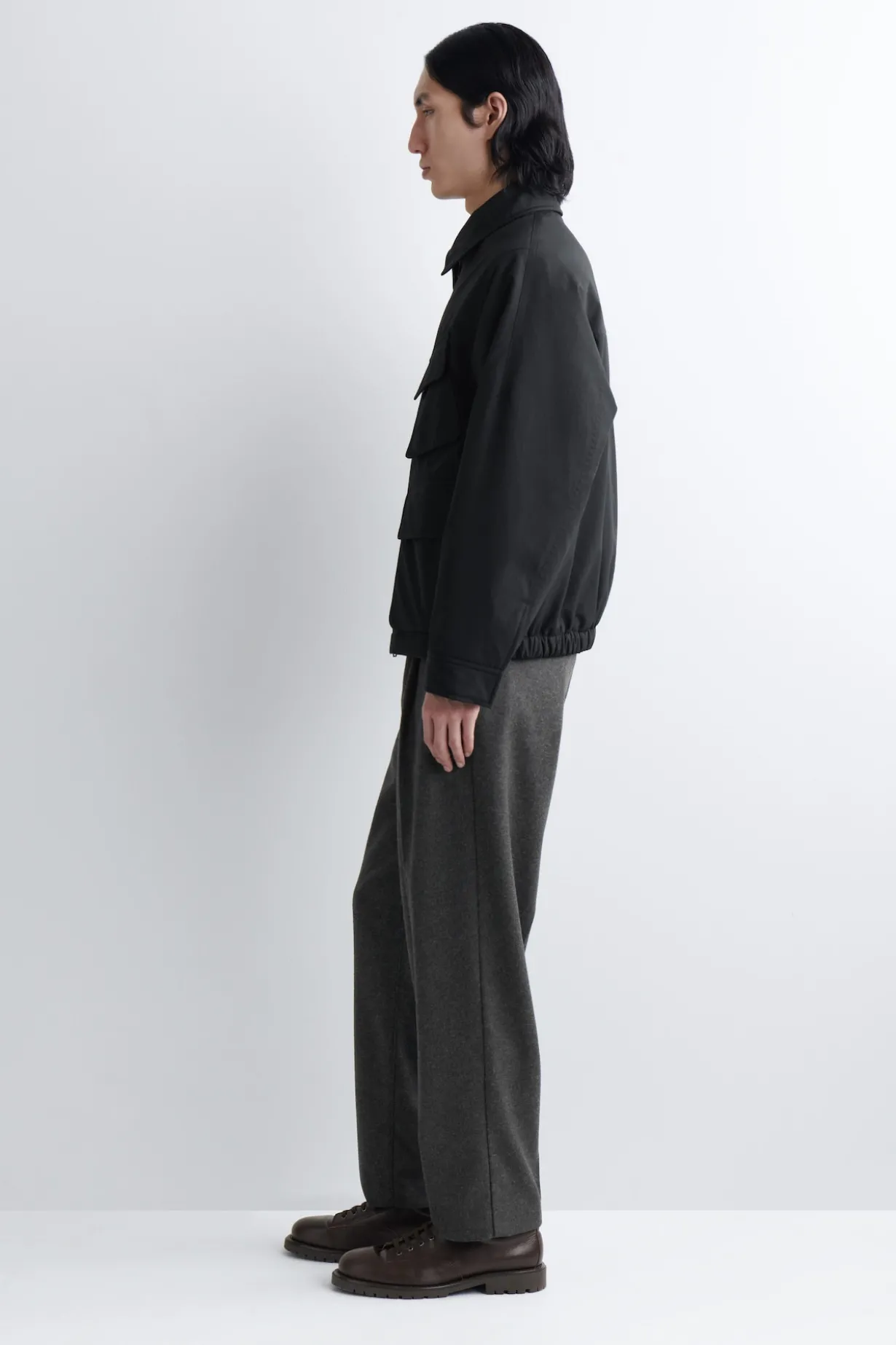 GEFÜTTERTE UTILITY-JACKE AUS NYLON