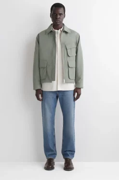 GEFÜTTERTE UTILITY-JACKE AUS NYLON