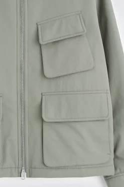 GEFÜTTERTE UTILITY-JACKE AUS NYLON