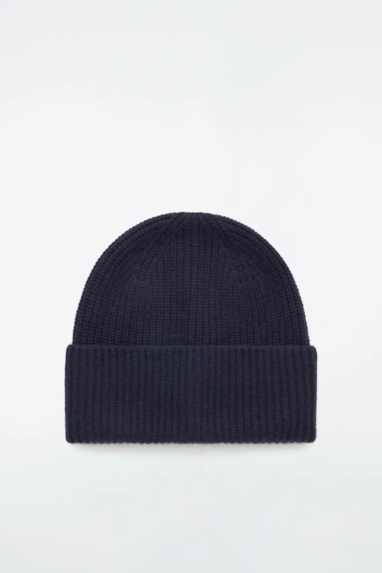 GERIPPTE BEANIE AUS WOLL-KASCHMIR-MIX