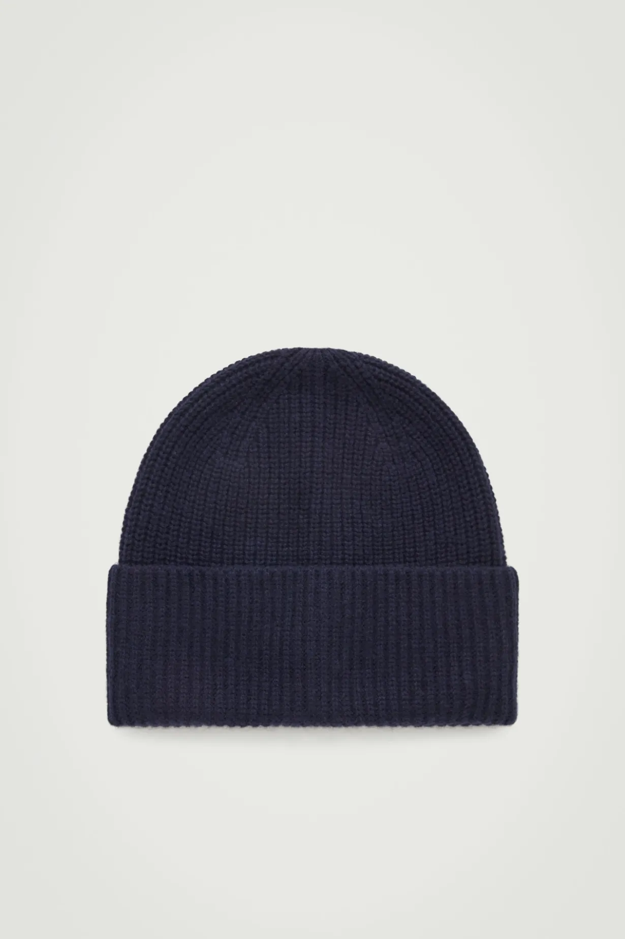 GERIPPTE BEANIE AUS WOLL-KASCHMIR-MIX