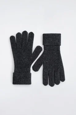 GERIPPTE HANDSCHUHE AUS KASCHMIR