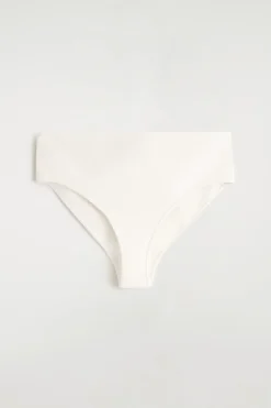 GERIPPTE MICRO-SHORTS AUS SEIDE