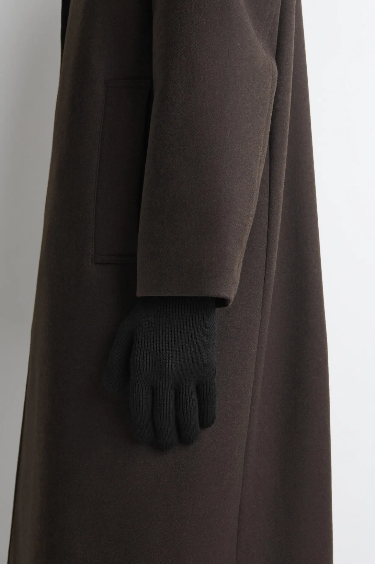 GERIPPTE WOLLHANDSCHUHE