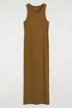 GERIPPTES SCHLAUCHKLEID
