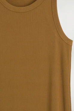 GERIPPTES SCHLAUCHKLEID