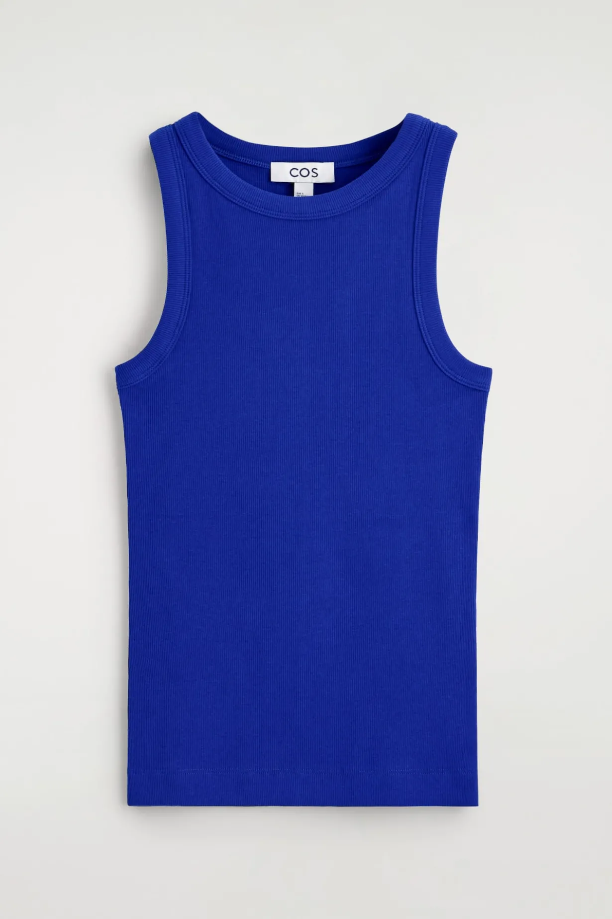 GERIPPTES TANKTOP AUS BAUMWOLLE
