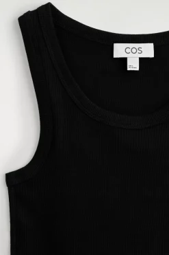 GERIPPTES TANKTOP AUS BAUMWOLLE