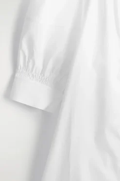 GESMOKTES HEMDKLEID MIT PUFFÄRMELN